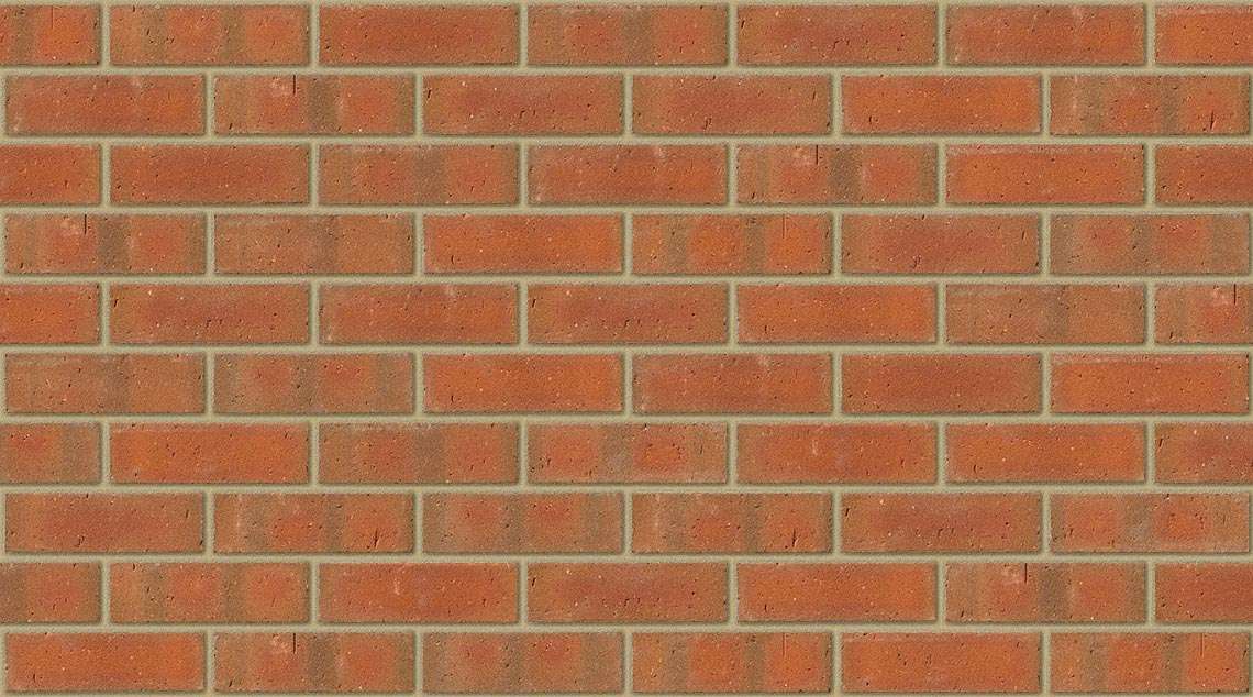 Pembridge Red with Buff mortar
