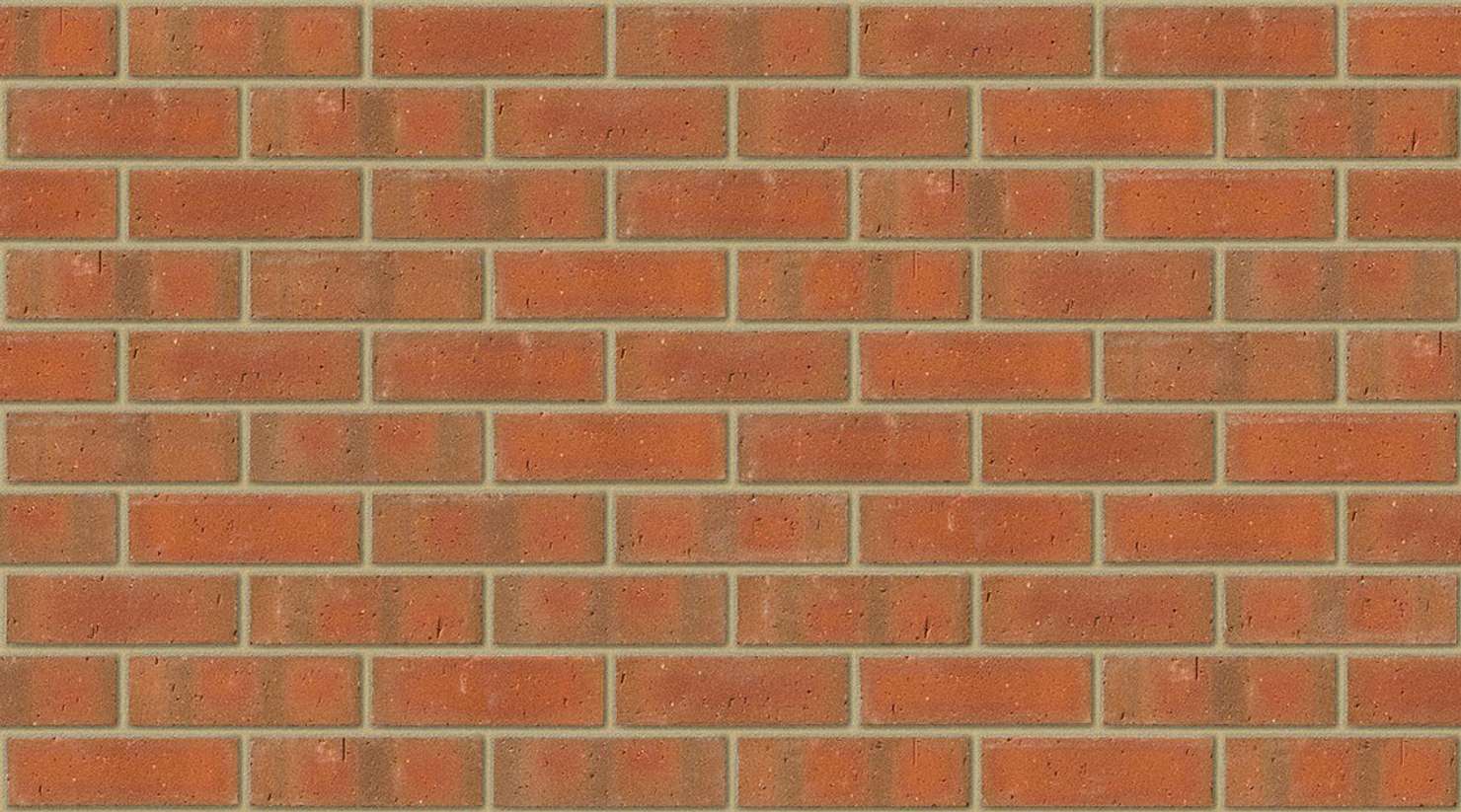 Pembridge Red with Buff mortar