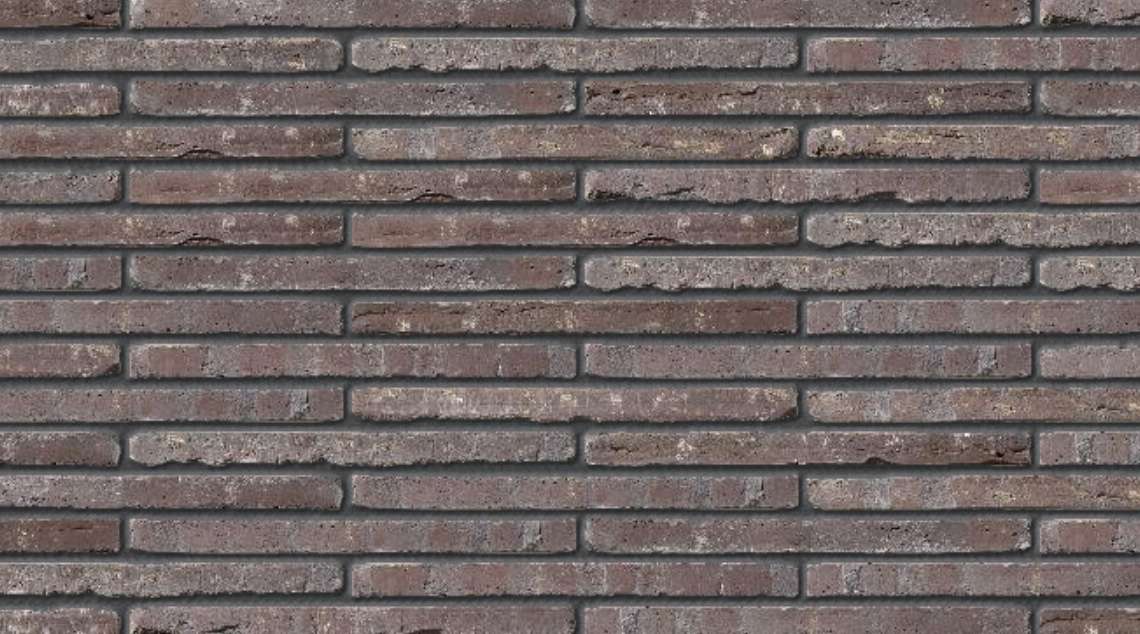 Roman Black Waterstruck with Dark Grey mortar