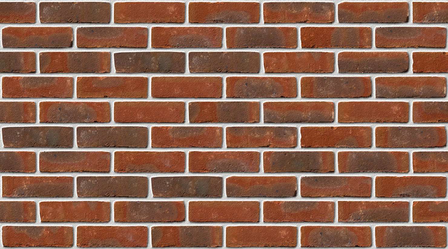 Chartham Red Multi with White mortar