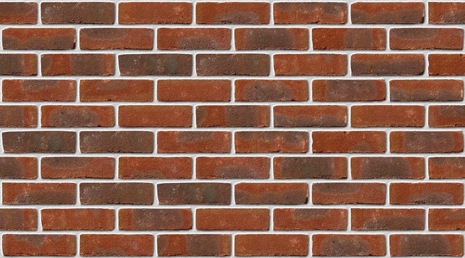 Chartham Red Multi with White mortar