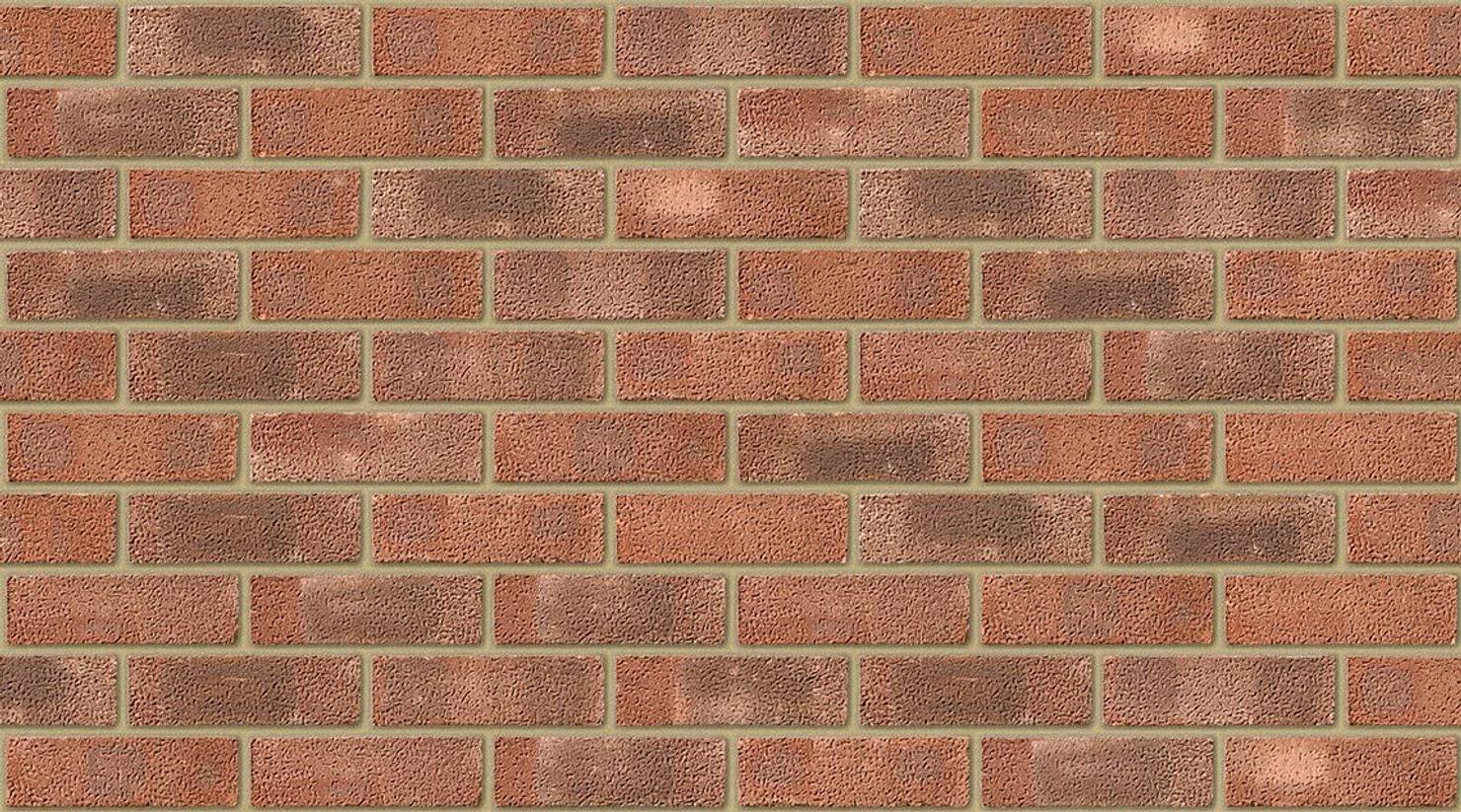 Sandfaced with Buff mortar