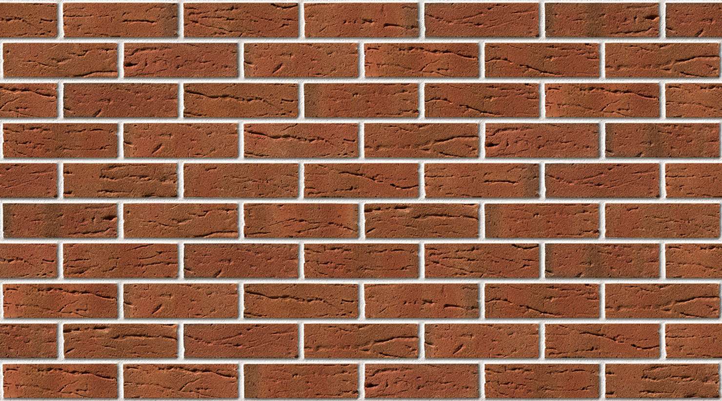 Crimson Red Multi with White mortar