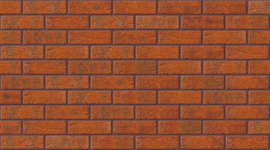 Rannoch Red Multi with Brown Red mortar