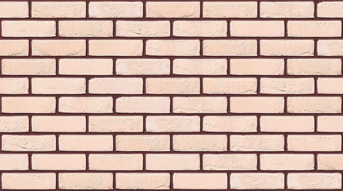 Kensington Cream with Brown Red mortar