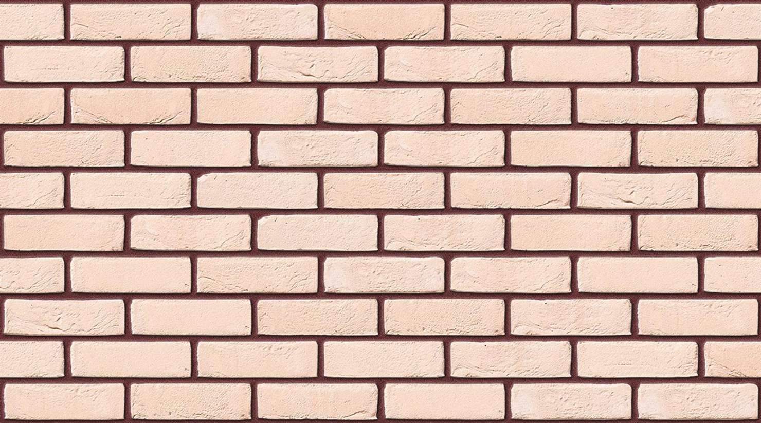 Kensington Cream with Brown Red mortar