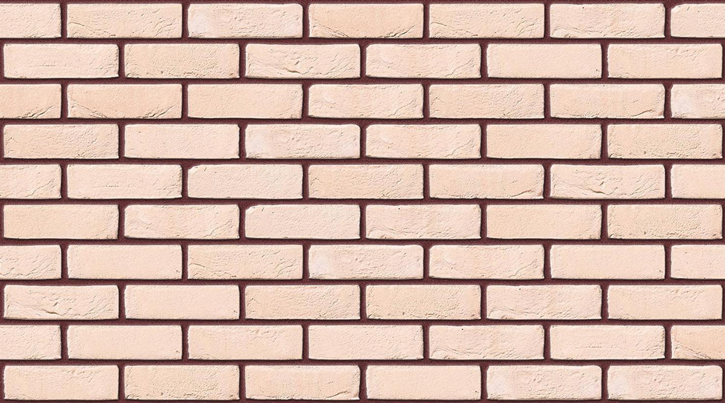 Kensington Cream with Brown Red mortar