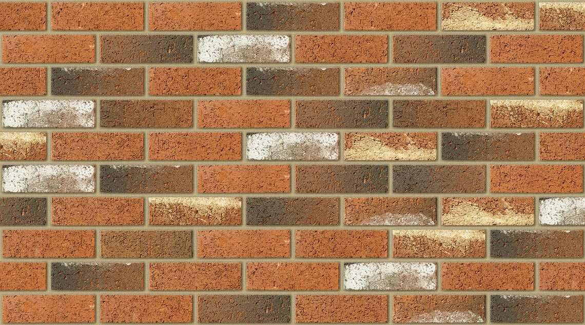 Victorian Mixture with Buff mortar