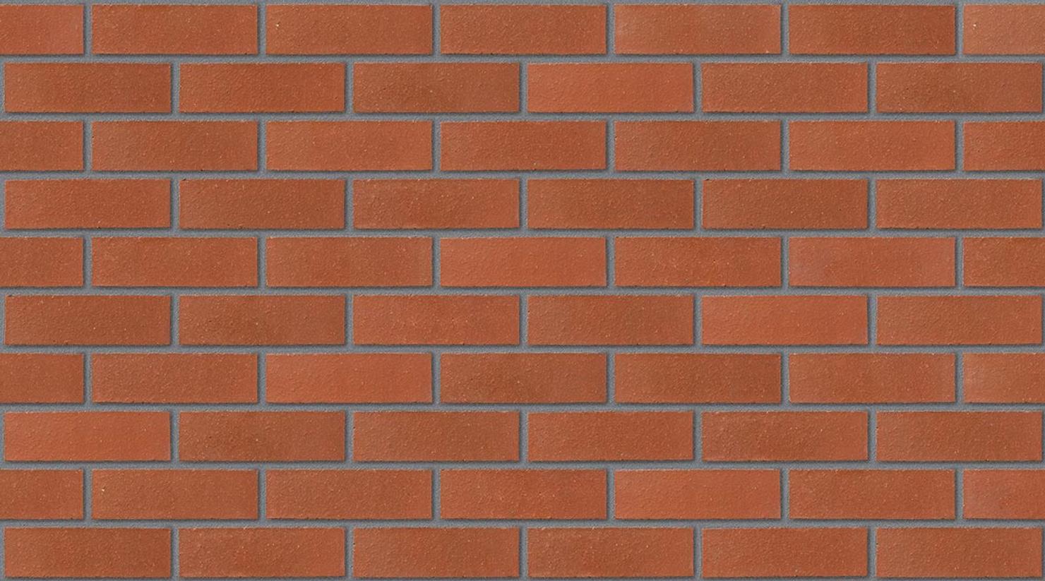 County Red Smooth with Mid Grey mortar