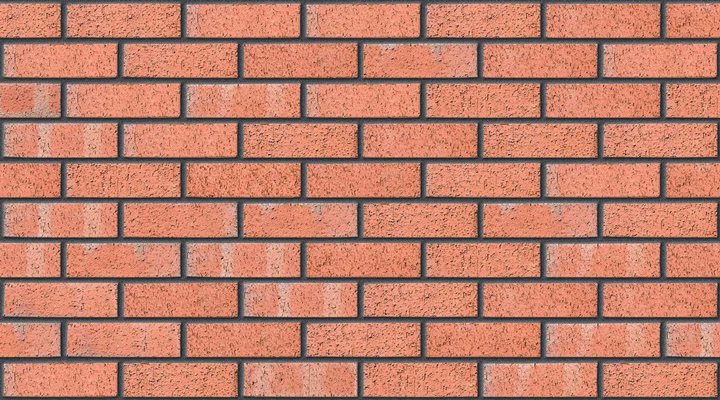 Russet Red Mixture with Dark Grey mortar