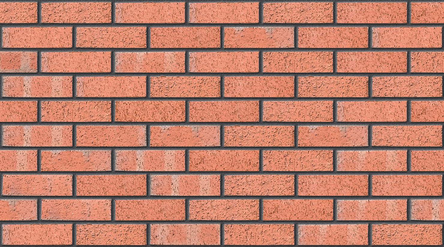 Russet Red Mixture with Dark Grey mortar