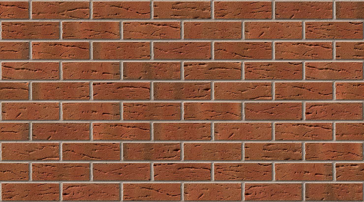 Crimson Red Multi with Natural mortar