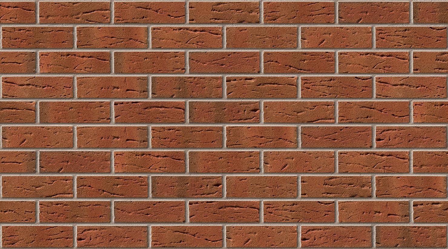 Crimson Red Multi with Natural mortar