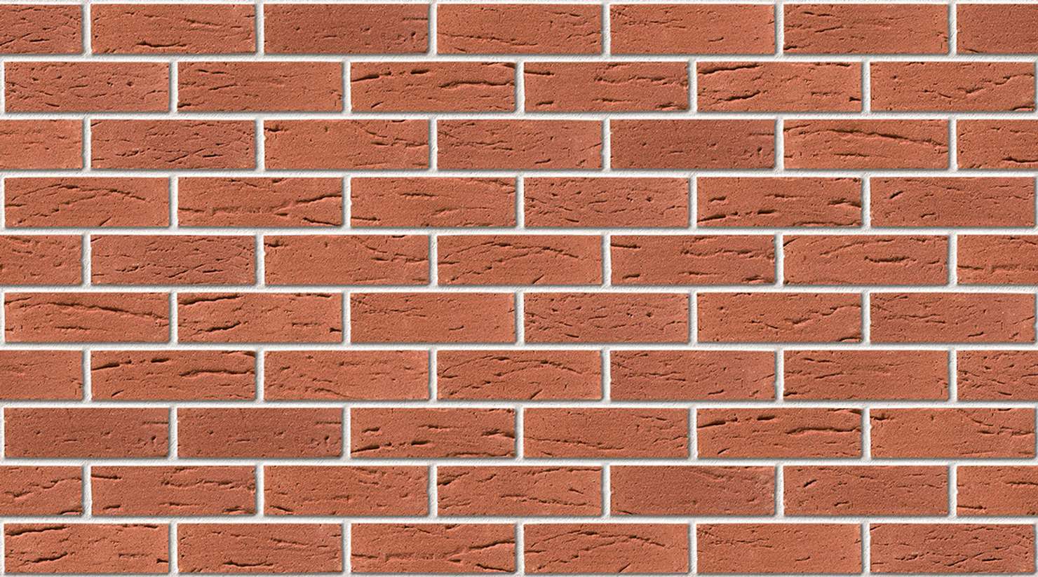 Crimson Red with White mortar