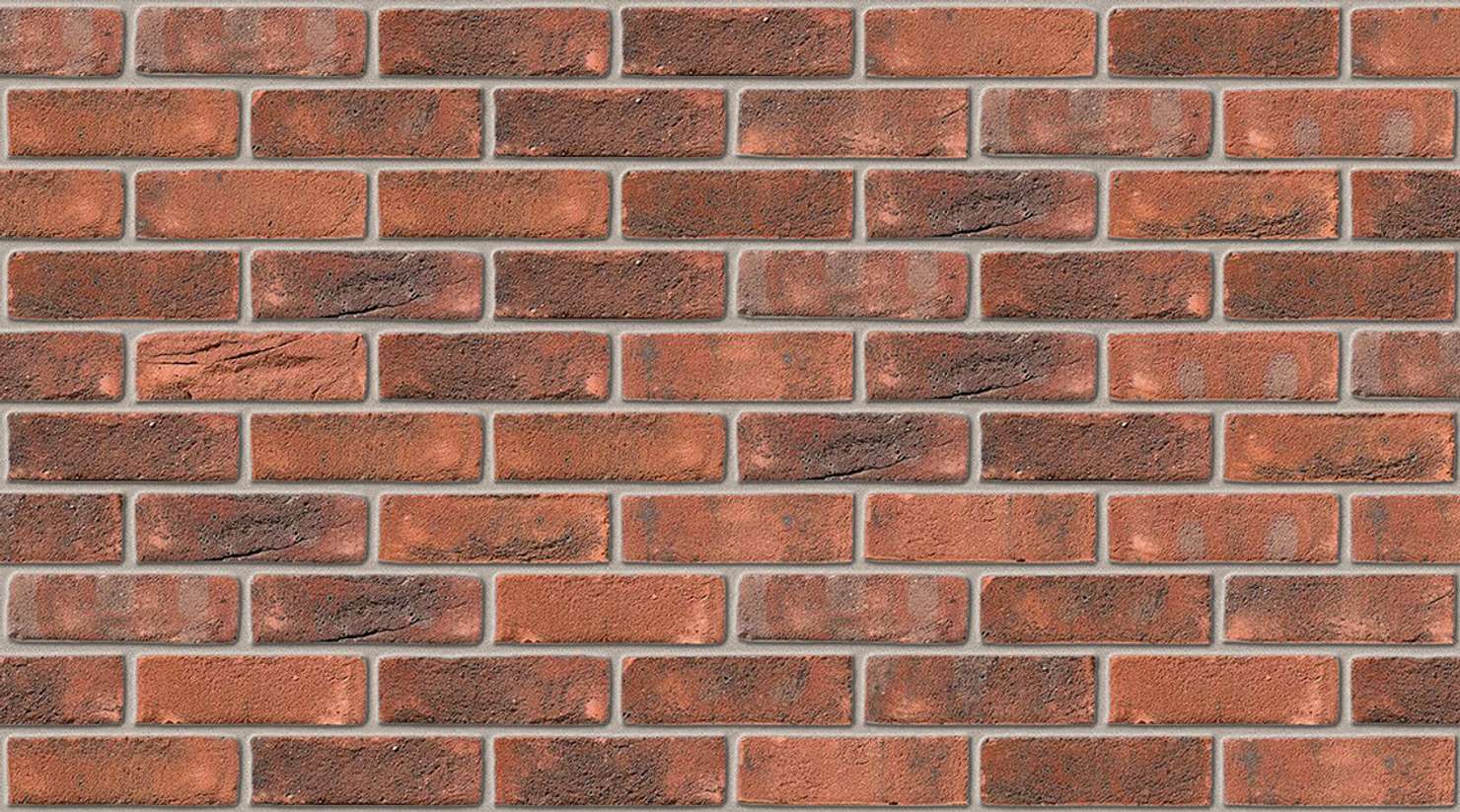 Westcroft Red Multi with Ivory mortar