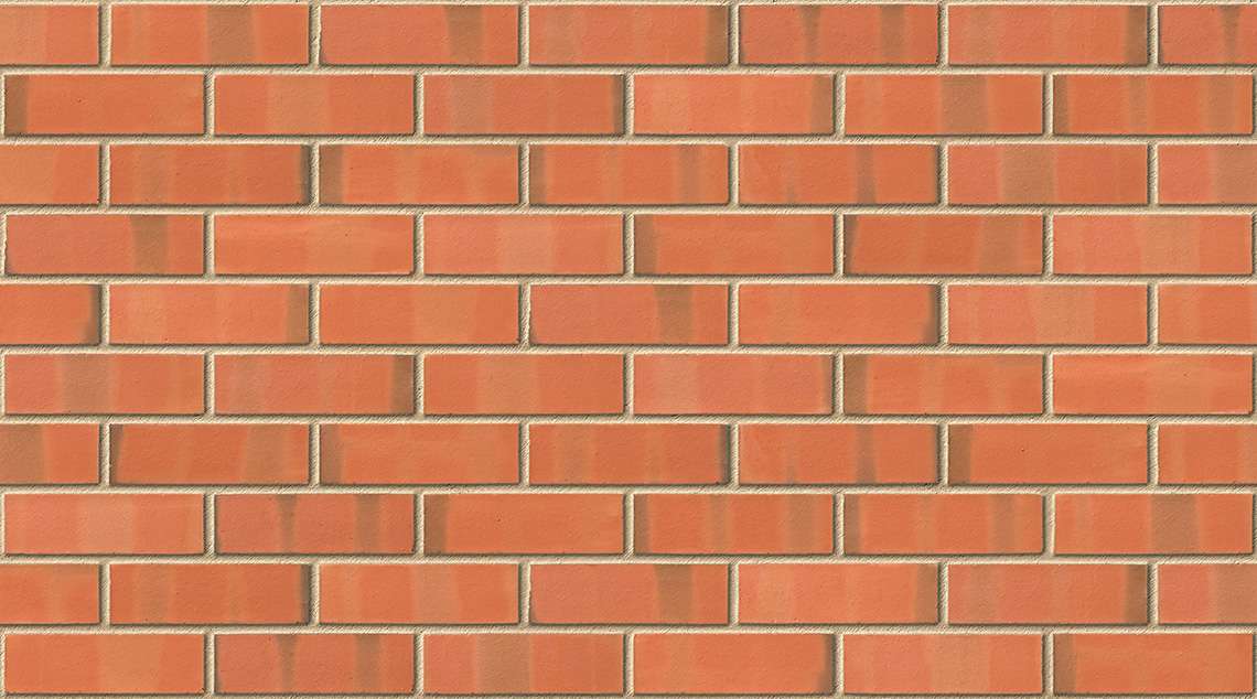 Victorian Red Multi with Buff mortar