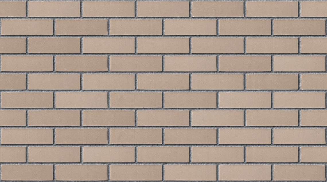 Klinker Chrome Grey with Mid Grey mortar