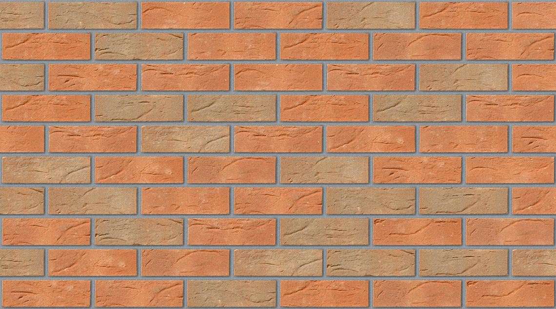 Clumber Red Mixture with Natural mortar