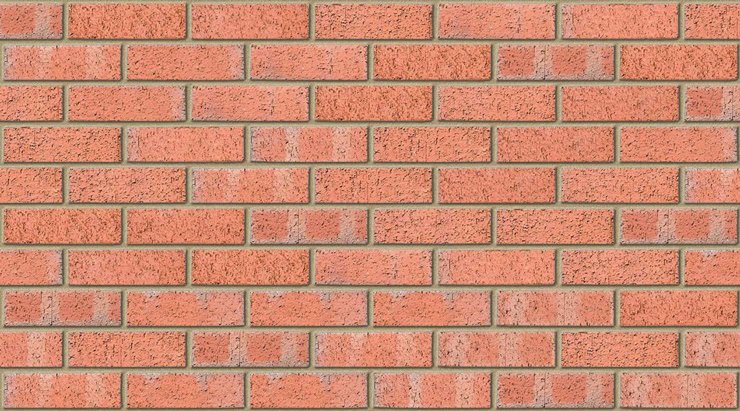 Russet Red Mixture with Buff mortar