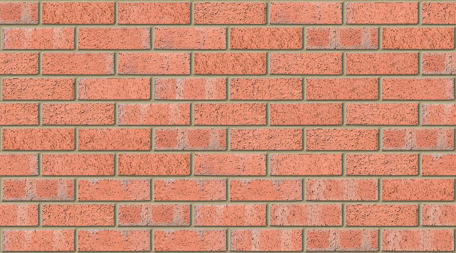 Russet Red Mixture with Buff mortar