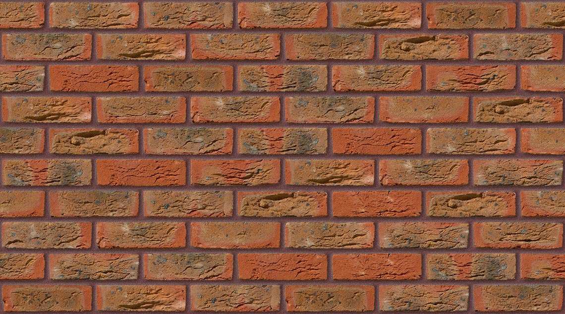 Sussex Red with Brown Red mortar