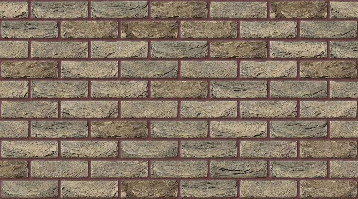Brama with Brown Red mortar