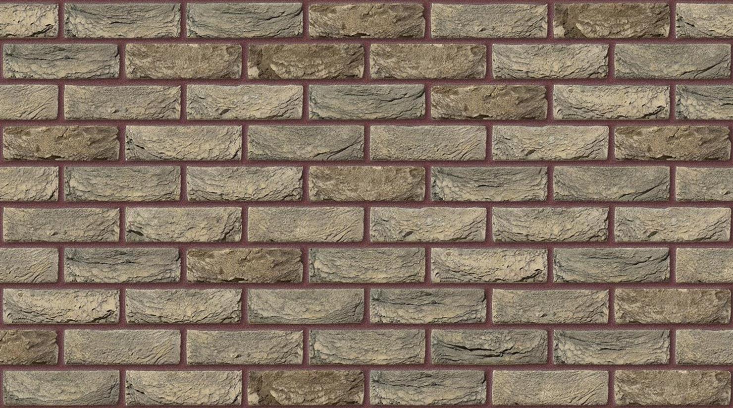 Brama with Brown Red mortar