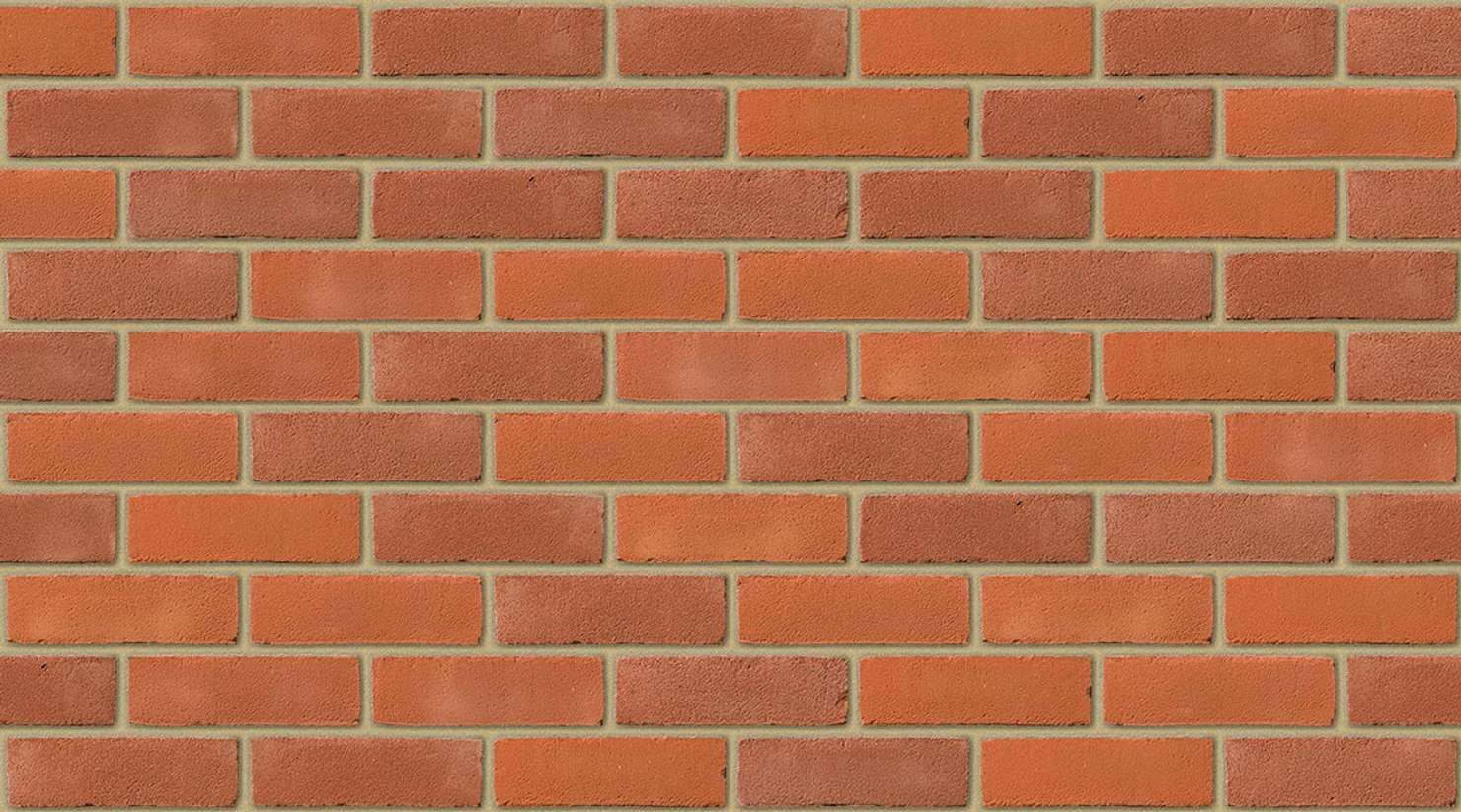 Waveny Red Blend with Buff mortar