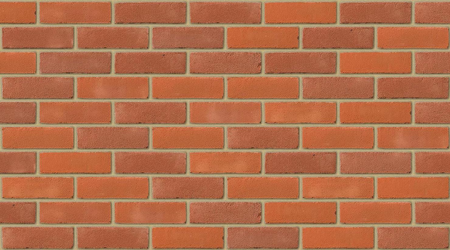 Waveny Red Blend with Buff mortar