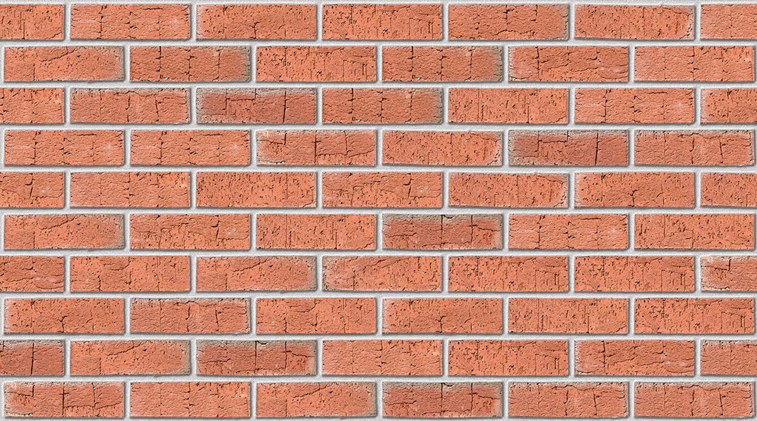 Abbey Red Multi with White mortar