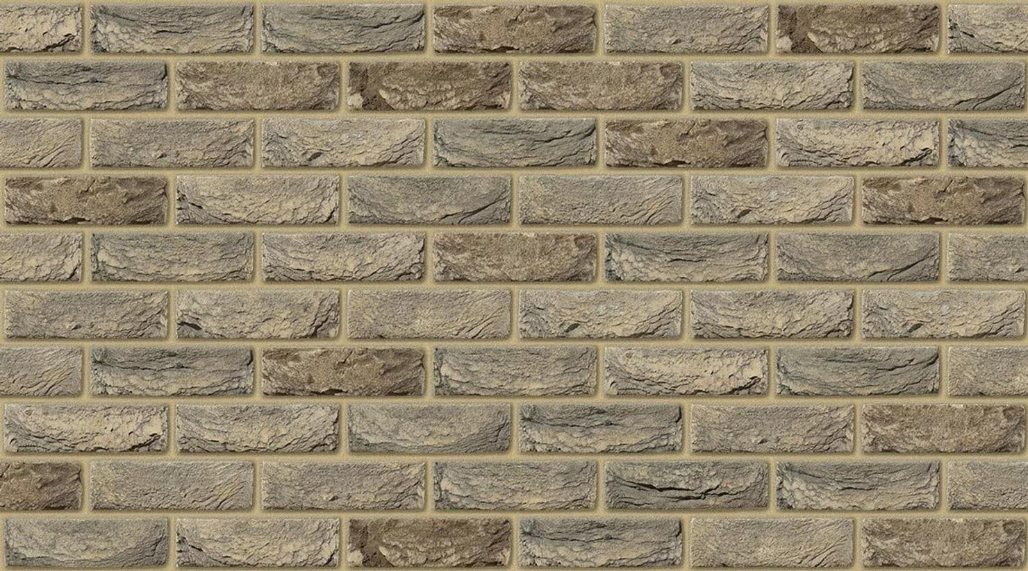 Brama with Buff mortar