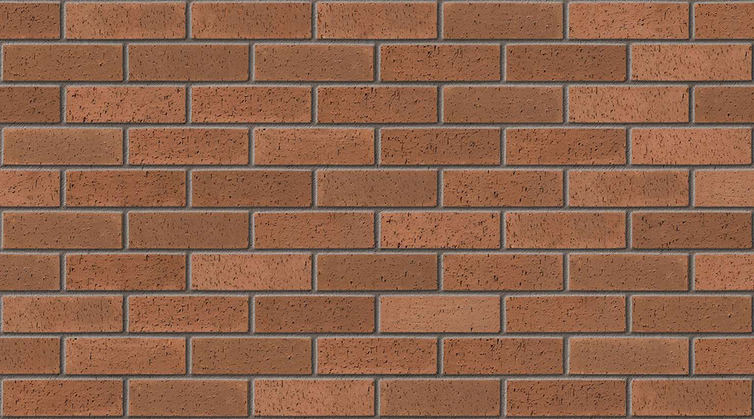 Brown Dragface with Mid Grey mortar