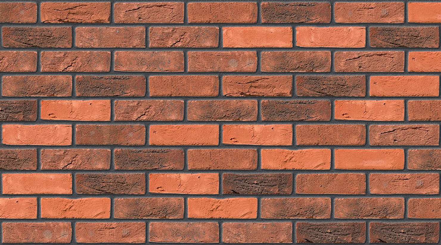 Surrey Hill Red Multi with Dark Grey mortar