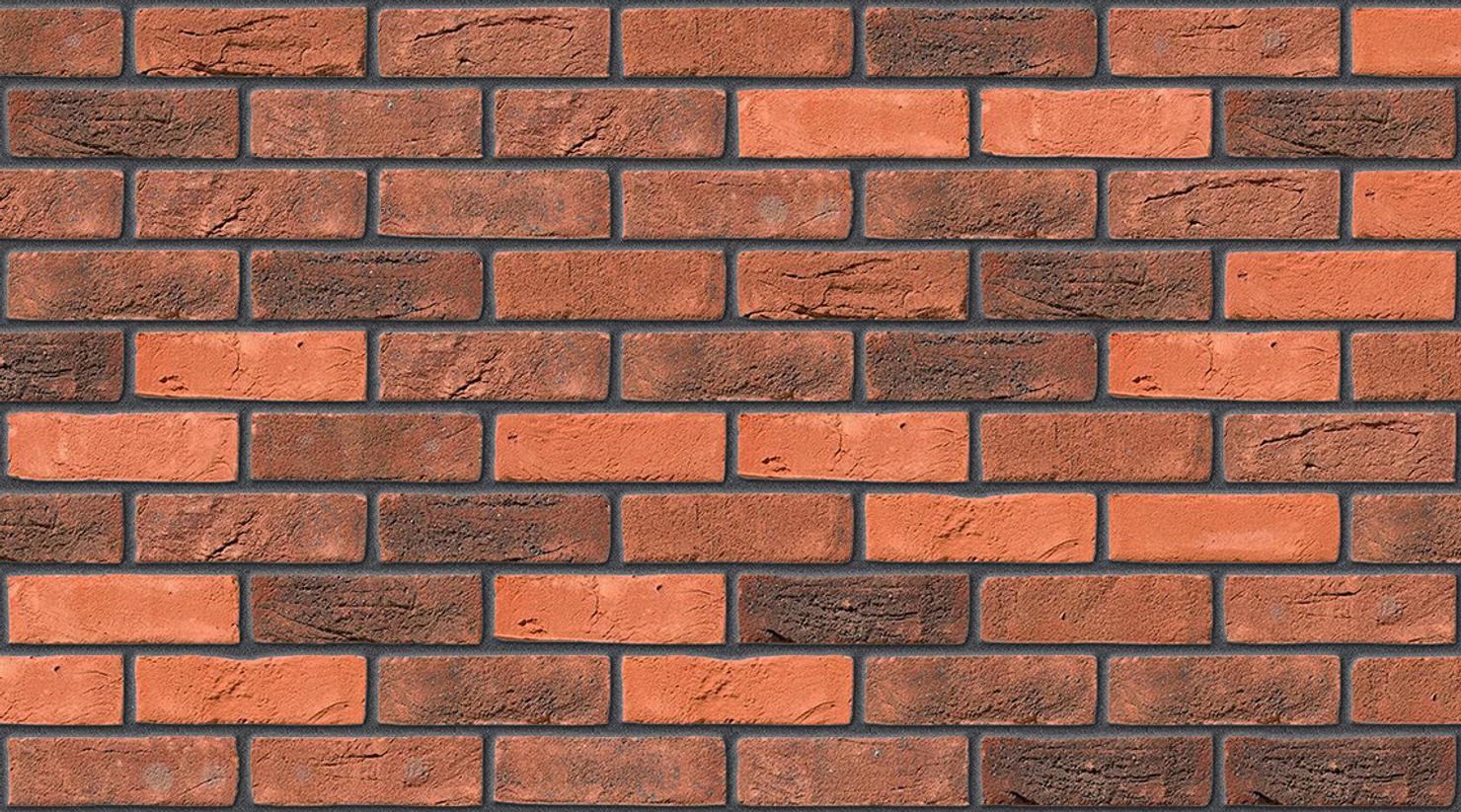 Surrey Hill Red Multi with Dark Grey mortar