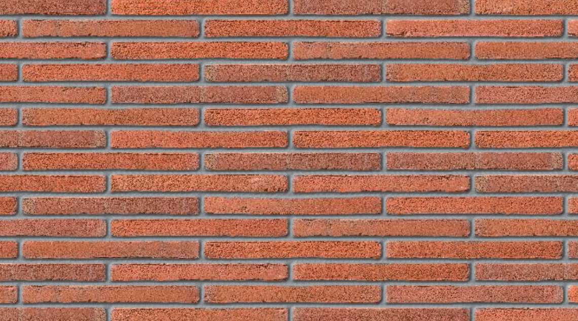 Roman Orange with Natural mortar