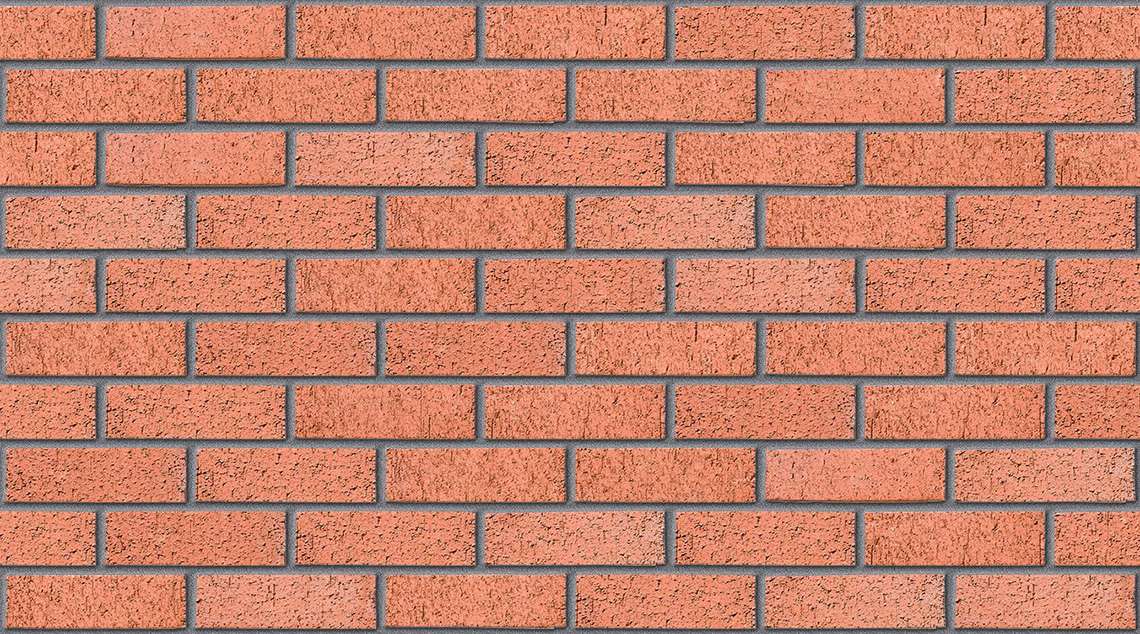 Harthill Red with Mid Grey mortar