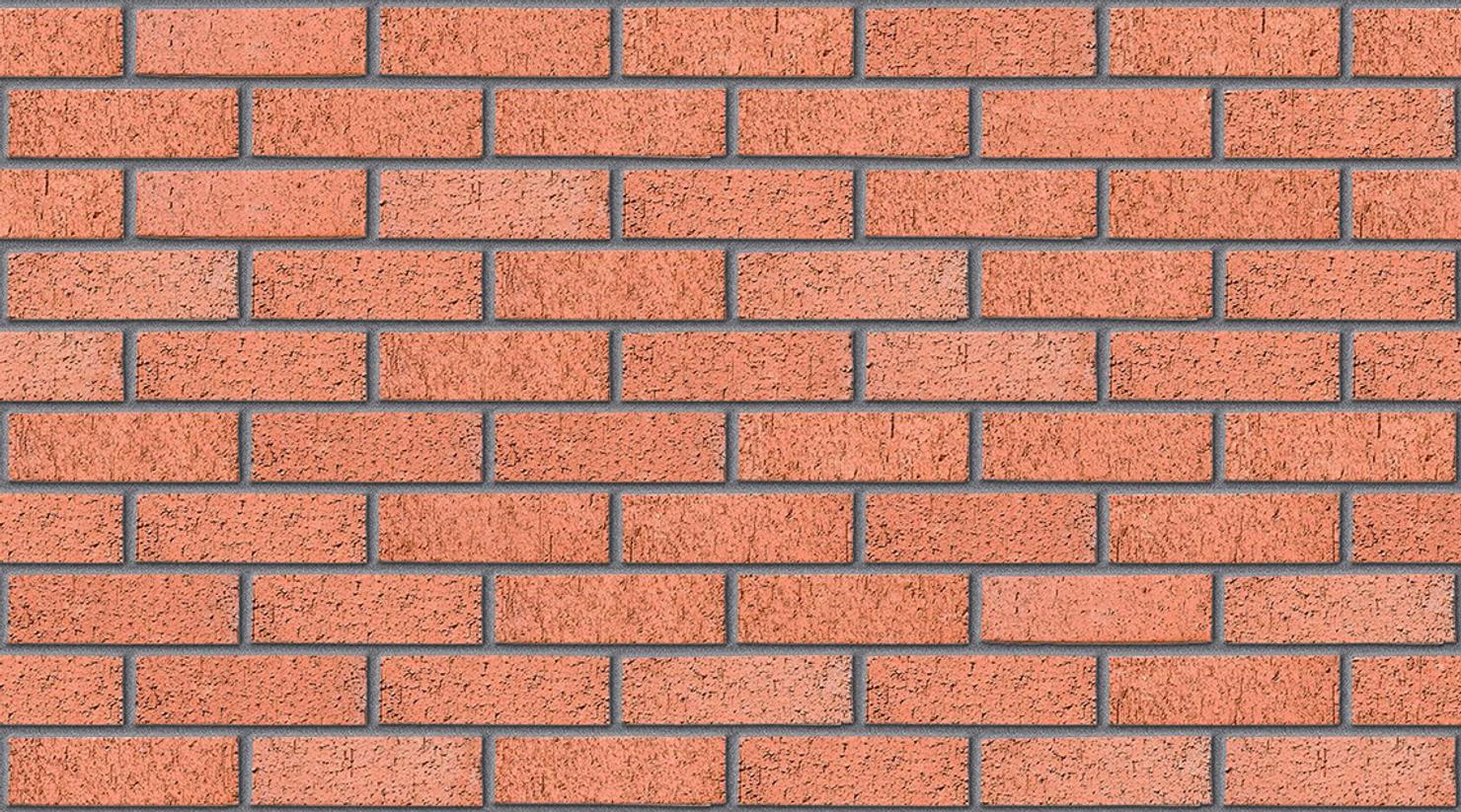 Harthill Red with Mid Grey mortar