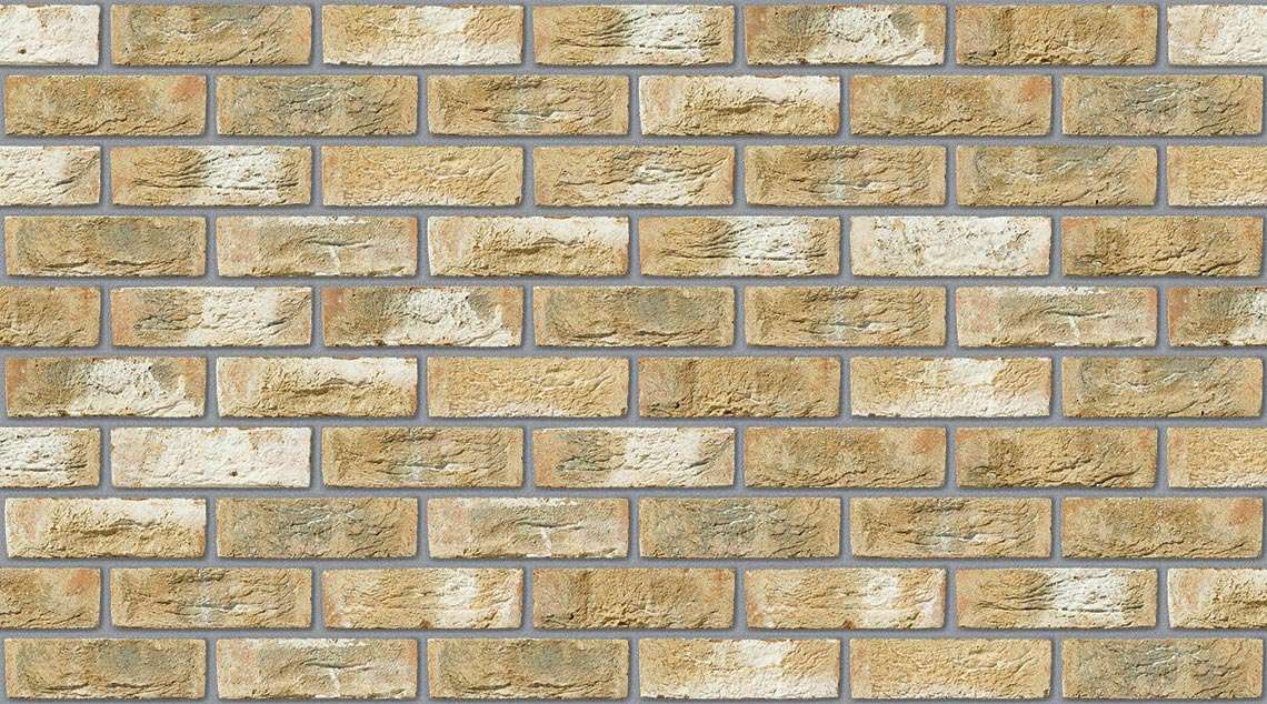 Bronsgroen with Natural mortar