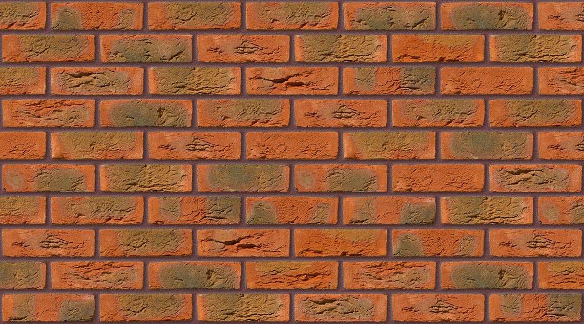Hampshire Red with Brown Red mortar