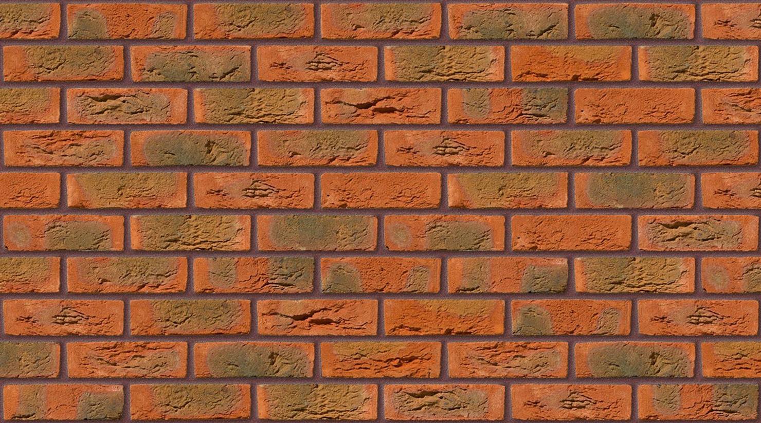 Hampshire Red with Brown Red mortar