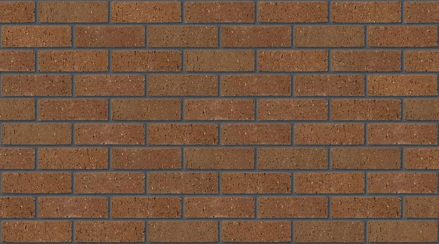 Staffordshire Brown Dragfaced with Dark Grey mortar