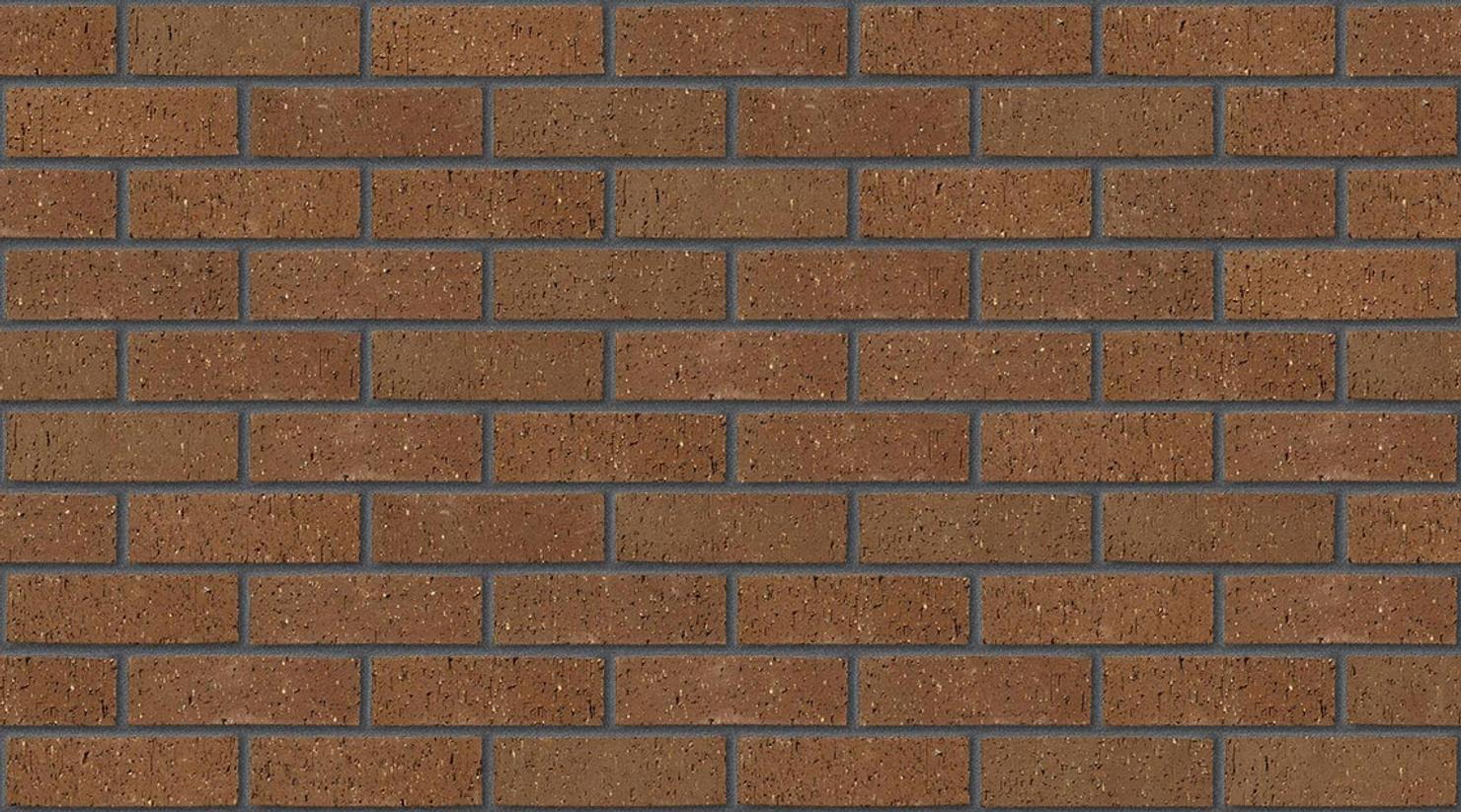 Staffordshire Brown Dragfaced with Dark Grey mortar