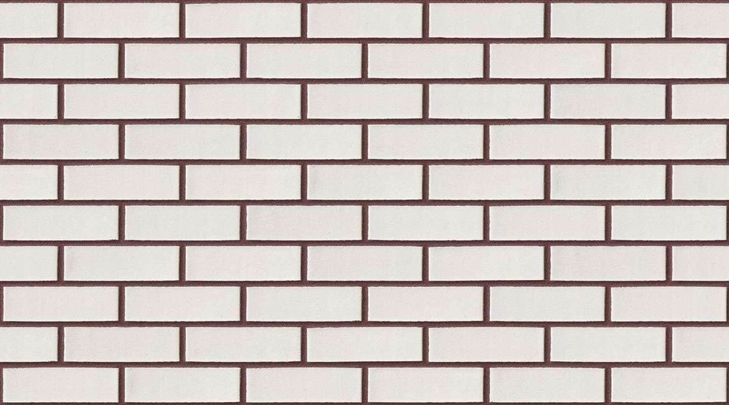 Platinum White with Brown Red mortar