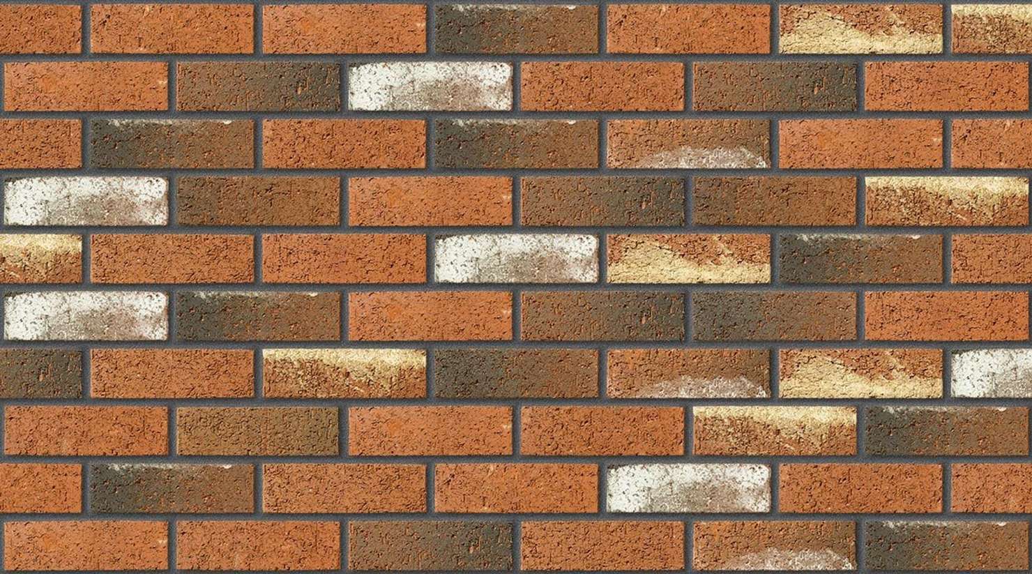 Victorian Mixture with Dark Grey mortar