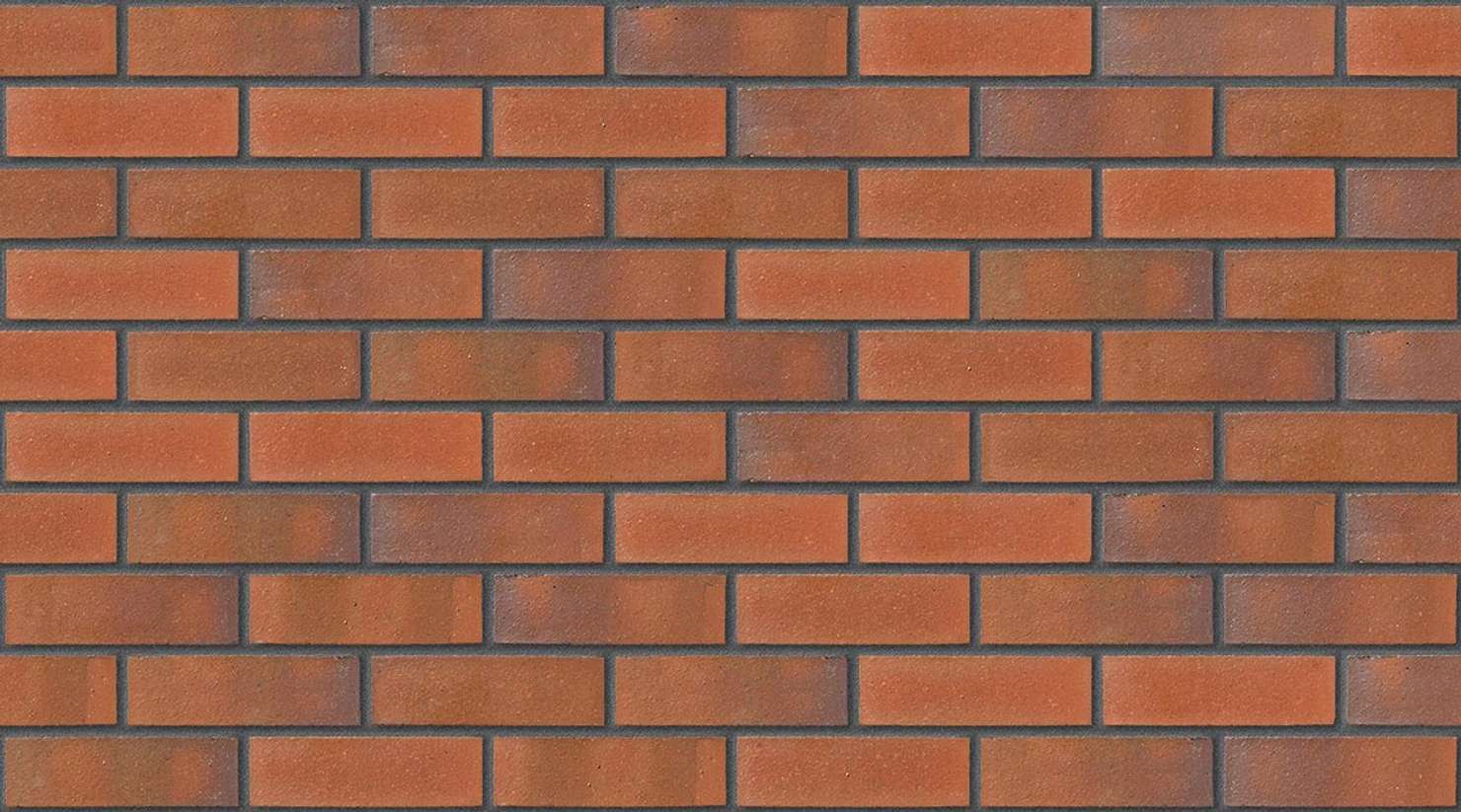 County Multi Smooth with Dark Grey mortar