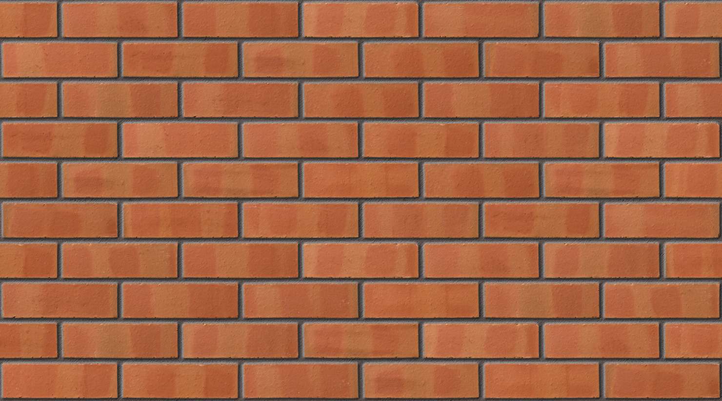 Georgian Red Smooth with Dark Grey mortar