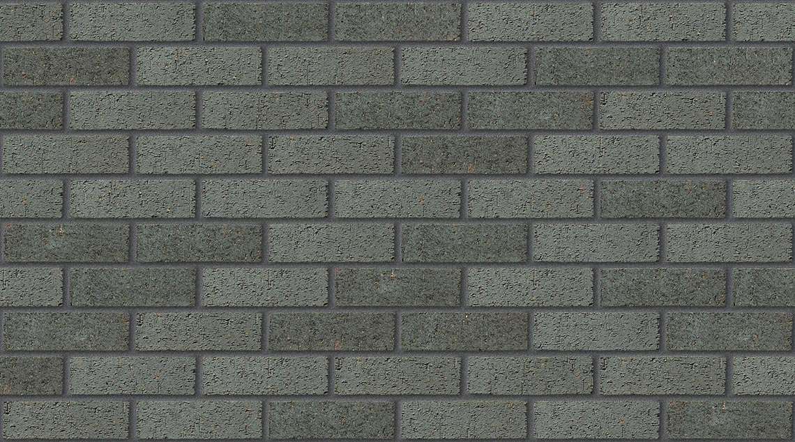 Blue Rustic with Dark Grey mortar