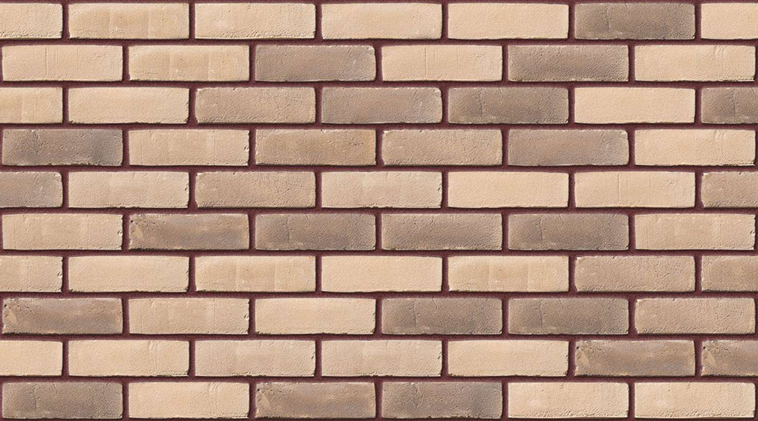 Oasen with Brown Red mortar