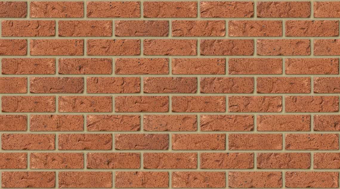 Meadow Red with Buff mortar