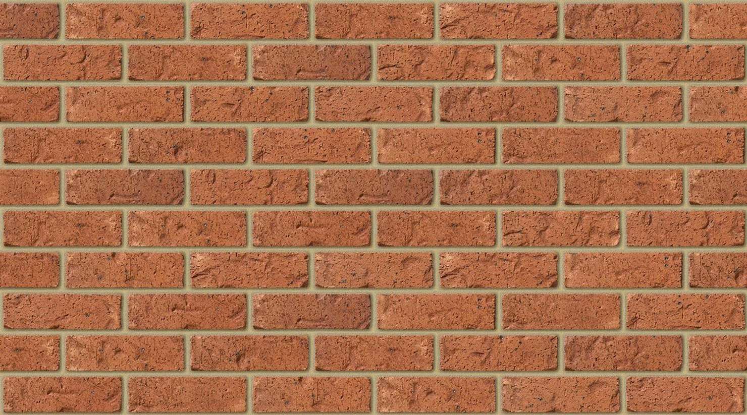 Meadow Red with Buff mortar